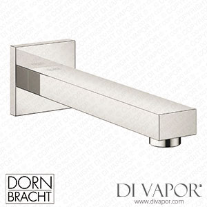 Dornbracht Symetrics Wall-Mounted Basin Spout without Pop-Up Waste - Platinum 13 800 980-08 Spare Parts