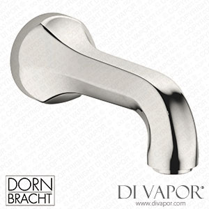 Dornbracht Madison Bath Spout for Wall Mounting - Brushed Platinum 13 801 380-06 Spare Parts
