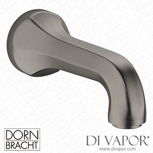 Dornbracht Madison Bath Spout for Wall Mounting - Brushed Dark Platinum 13 801 380-99 Spare Parts