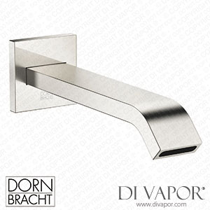 Dornbracht Imo Bath Spout for Wall Mounting - Brushed Platinum 13 801 670-06 Spare Parts