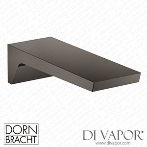 Dornbracht Cl.1 Bath Spout for Wall Mounting - Brushed Dark Platinum 13 801 705-99 Spare Parts