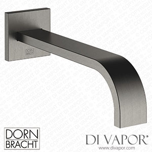 Dornbracht Mem Bath Spout for Wall Mounting - Brushed Dark Platinum 13 801 782-99 Spare Parts