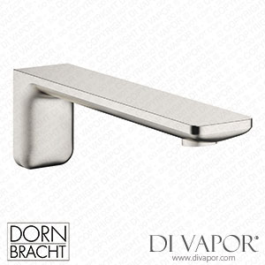 Dornbracht Liss? Bath Spout for Wall Mounting - Brushed Platinum 13 801 845-06 Spare Parts