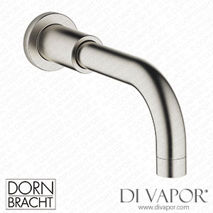 Dornbracht Tara Bath Spout for Wall Mounting - Brushed Platinum 13 801 892-06 Spare Parts