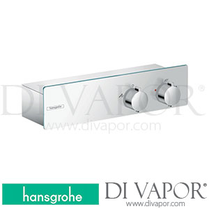 Hansgrohe 13104009 ShowerTablet Shower Thermostat 350 for Exposed Installation 2 Ticks >04/20 Spare Parts