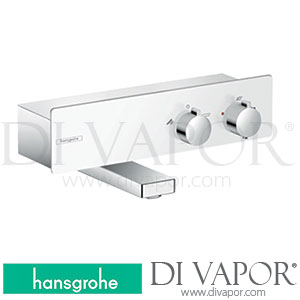 Hansgrohe 13107400 ShowerTablet Bath Thermostat 350 for Exposed Installation 10/17 - 12/20 Spare Parts
