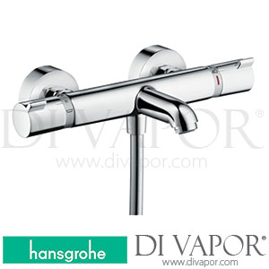Hansgrohe 13114000 Ecostat Bath Thermostat Comfort for Exposed Installation >07/12 Spare Parts