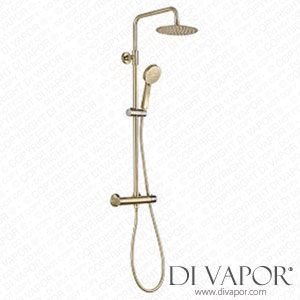 HighLife 13117R Spey Series 2 Brushed Brass Thermo Shower Valve & Round Head Spare Parts