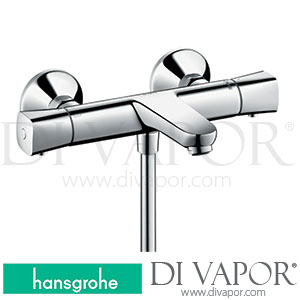 Hansgrohe 13123000 Ecostat Bath Thermostat Universal for Exposed Installation >01/14 Spare Parts
