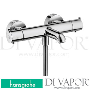 Hansgrohe 13148000 Ecostat S Bath Thermostat for Exposed Installation >08/10 Spare Parts