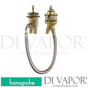 Hansgrohe 13159180 Basic Set for 2-Hole Rim Mounted Bath Mixer >04/17 Spare Parts