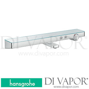 Hansgrohe 13183000 ShowerTablet Select Bath Thermostat 700 for Exposed Installation >07/15 Spare Parts