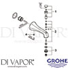 Grohe 13199EN0 Spare Tech Diagram