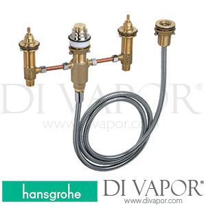 Hansgrohe 13244180 Basic Set for 4-Hole Rim Mounted Bath Mixer >06/09 Spare Parts