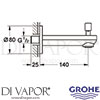 Grohe 13257000 Spare Diagram 