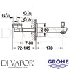 Grohe 13262000 Spare Diagram