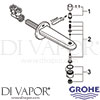 Grohe 13279002 Spare Diagram