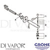 Grohe 13281001 Spare Tech Diagram
