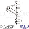 Grohe 13285002 Spare Diagram