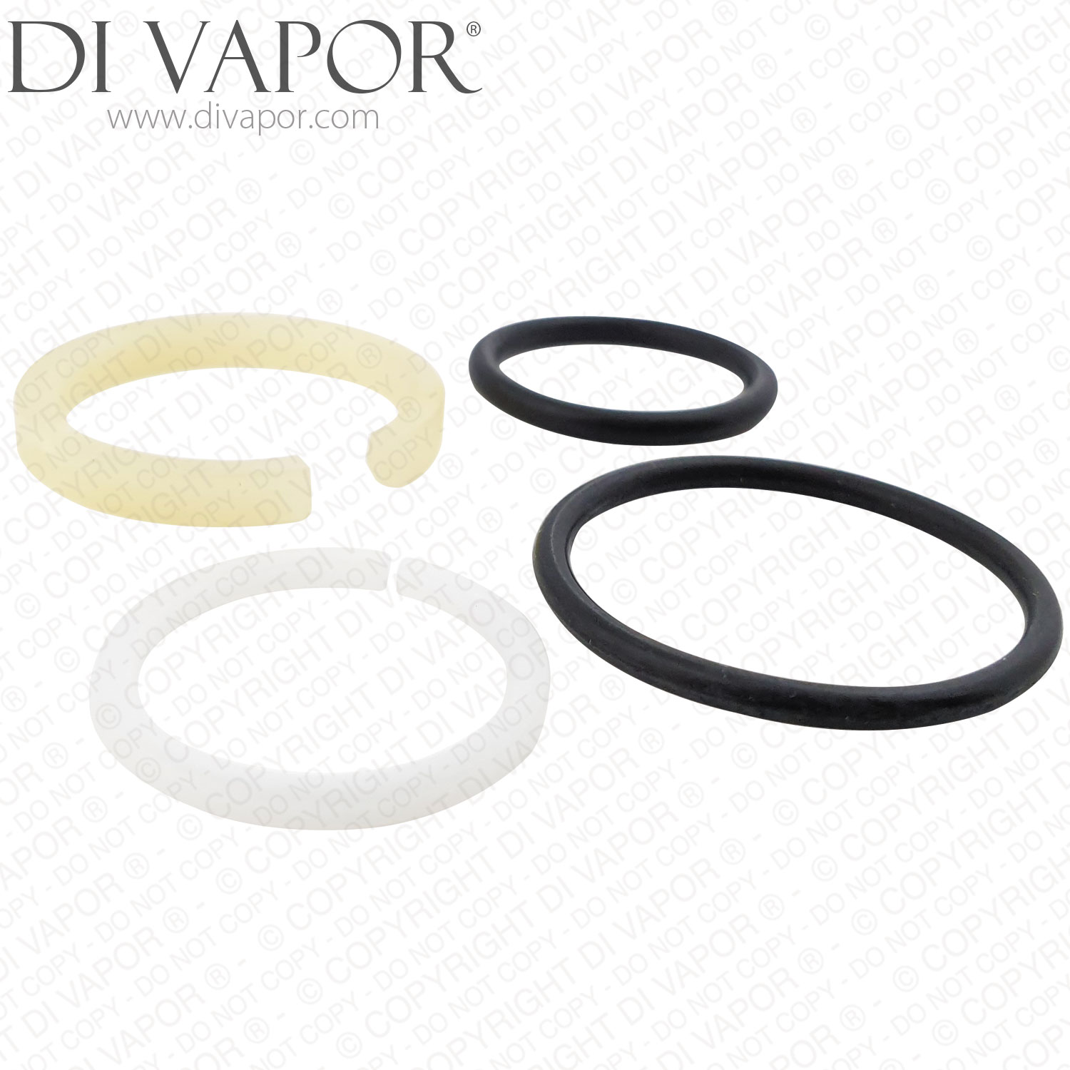 thumbnail image 2 of Franke Eiger Kitchen Tap Spout O-Ring Seal Kit - SP2300, 2300R (TapSparesUK) 2 of 6