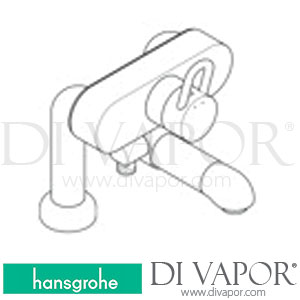 Hansgrohe 13430330 AXOR Uno Color Single Lever Bath Mixer 04/95 - 12/97 Spare Parts