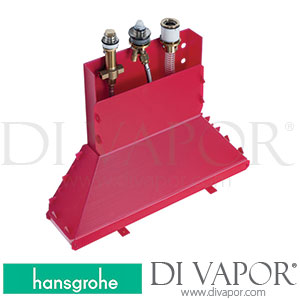 Hansgrohe 13437187 Basic Set for 3-Hole Rim Mounted Single Lever Bath Mixer >10/18 Spare Parts
