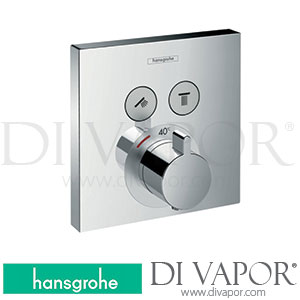 Hansgrohe 13755000 Picta 2016 Thermostat for Concealed Installation for 2 Functions >07/18 Spare Parts