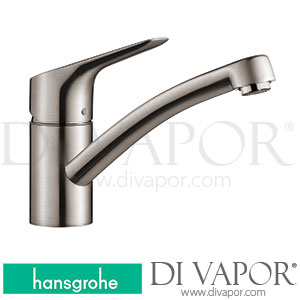 Hansgrohe 13814800 MyCube Single Lever Kitchen Mixer S, 1Jet Spare Parts >01/16