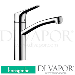 Hansgrohe 13815000 MyCube Single Lever Kitchen Mixer M, 1Jet Spare Parts >10/15