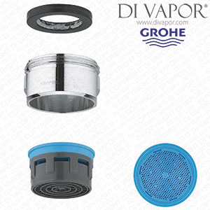 Grohe 13929000 Mousseur Aerator Flow Restrictor