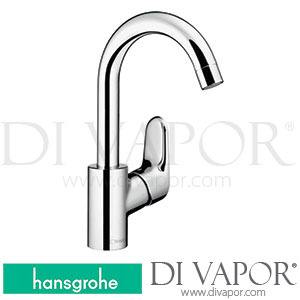 Hansgrohe 14085000 Ecos Single Lever Basin Mixer with Swivel Spout and Pop-Up Waste Set 01/12 - 06/14 Spare Parts