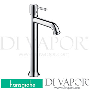 Hansgrohe 14116000 Talis Classic Single Lever Basin Mixer 230 for Wash Bowls with Pop-Up Waste Set 02/16 - 03/17 Spare Parts