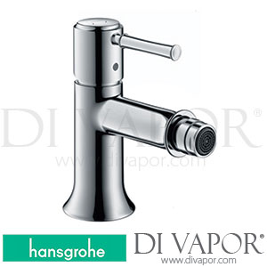 Hansgrohe 14120000 Talis Classic Single Lever Bidet Mixer with Pop-Up Waste Set 04/17 - 01/22 Spare Parts