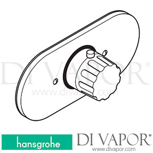 Hansgrohe 14378450 Metropol Thermostatic Mixer for Concealed Installation Dn20 04/95 - 01/99 Spare Parts
