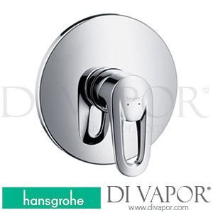 Hansgrohe 14675090 Metropol E Single Lever Shower Mixer, for Concealed Installation 06/05 - 01/12 Spare Parts