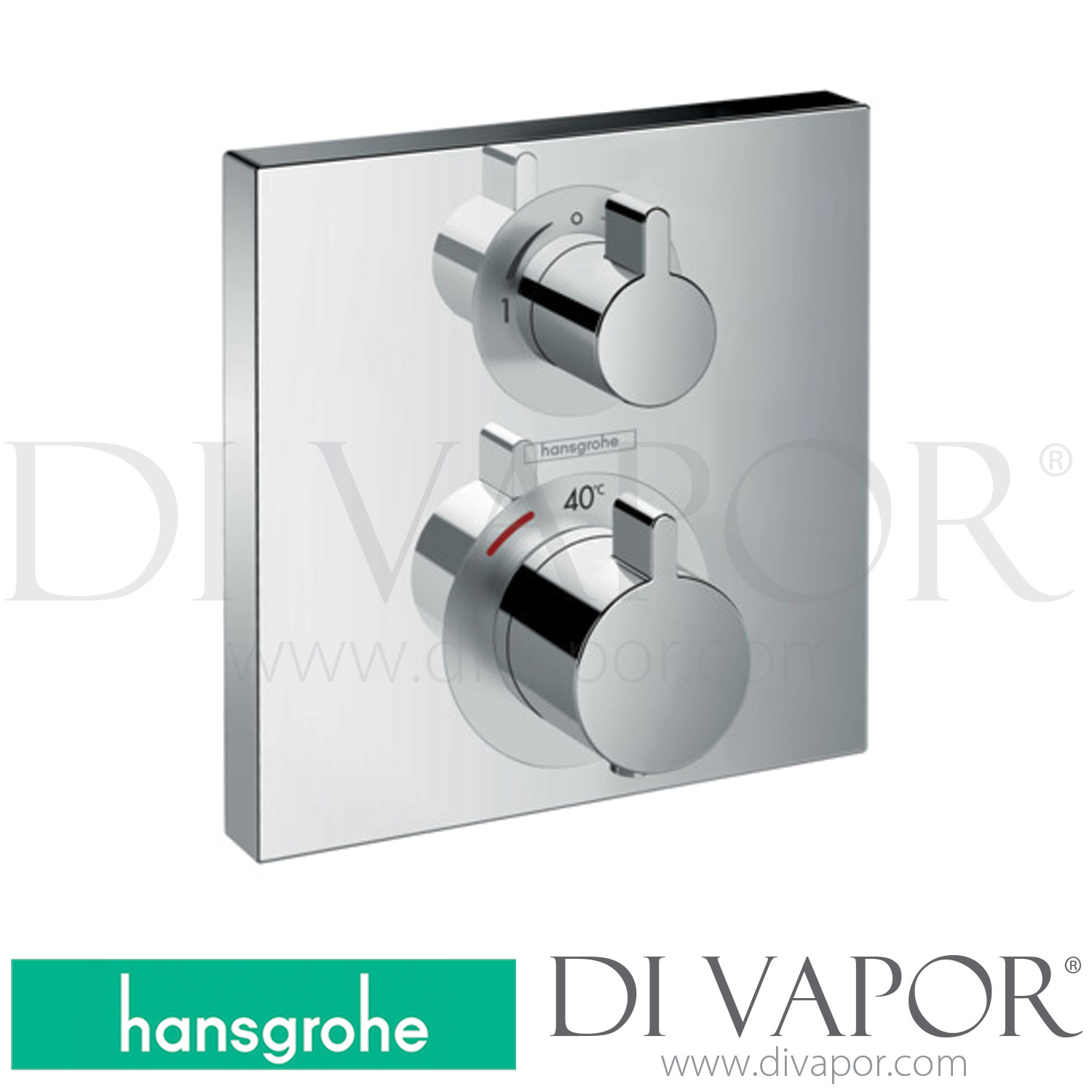 Hansgrohe 14731000 sanibel 5001 Thermostat for Concealed Installation
