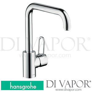 Hansgrohe 14850000 AXOR Uno Single Lever Kitchen Mixer 230 With Swivel Spout Spare Parts 10/10 - 09/13