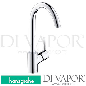 Hansgrohe 14873000 Talis S? Variarc Single Lever Kitchen Mixer 270 for Vented Hot Water Cylinders Spare Parts 11/10 - 12/16