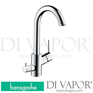Hansgrohe 14875000 Talis M52 Single Lever Kitchen Mixer 270, Device Shut-Off Valve, 1Jet Spare Parts 09/02 - 02/10
