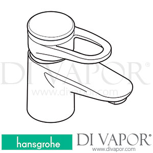 Hansgrohe 15010000 Mondial Single Lever Basin Mixer, 04/01 - 12/05 Spare Parts