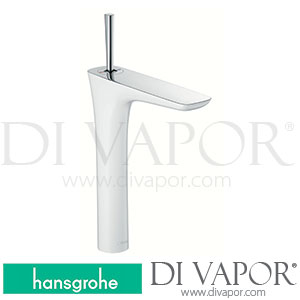 Hansgrohe 15072400 PuraVida Single Lever Basin Mixer 240 for Wash Bowls with Push-Open Waste Set 06/10 - 08/10 Spare Parts