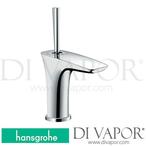 Hansgrohe 15075000 PuraVida Single Lever Basin Mixer 100 for Hand Washbasins with Push-Open Waste Set 09/10 - 06/22 Spare Parts