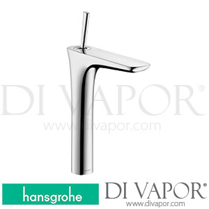 Hansgrohe 15080007 PuraVida Single Lever Basin Mixer 240 for Wash Bowls with Waste Set >10/20 Spare Parts