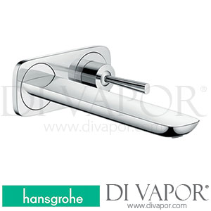 Hansgrohe 15085000 PuraVida Single Lever Basin Mixer for Concealed Installation Wall-Mounted with Spout 22,5 Cm 05/11 - 06/22 Spare Parts