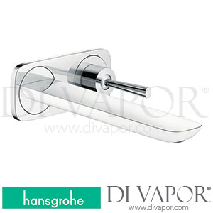 Hansgrohe 15085400 PuraVida Single Lever Basin Mixer for Concealed Installation Wall-Mounted with Spout 22,5 Cm 05/11 - 06/22 Spare Parts
