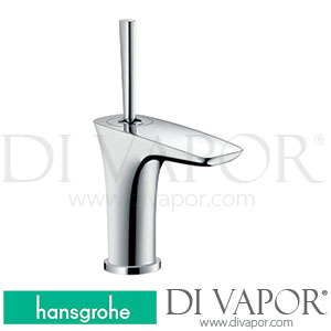 Hansgrohe 15115000 PuraVida Single Lever Basin Mixer 100 for Hand Washbasins with Push-Open Waste Set Finland >09/20 Spare Parts