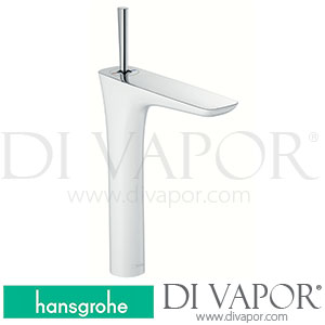 Hansgrohe 15138409 PuraVida Single Lever Basin Mixer 240 for Wash Bowls with Push-Open Waste Set 3 Ticks >04/20 Spare Parts