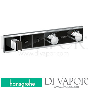 Hansgrohe 15355600 RainSelect Thermostat for Concealed Installation for 2 Functions with Integrated Shower Holder >10/17 Spare Parts