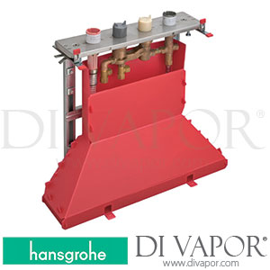 Hansgrohe 15483180 Basic Set for 4-Hole Tile Mounted Thermostatic Bath Mixer >10/17 Spare Parts