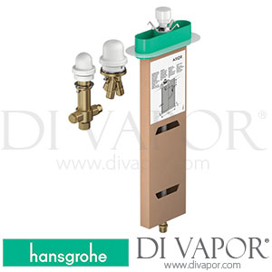 Hansgrohe 15487180 Basic Set for 3-Hole Rim Mounted Single Lever Bath Mixer >06/19 Spare Parts